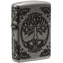 Запальничка Zippo Armor Tree of Life Antique Silver Plate 29670