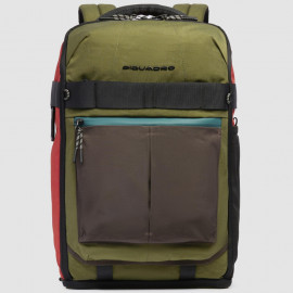 Рюкзак для ноутбука Piquadro Arne (S125) Green-Orange CA5998S125_VEAR