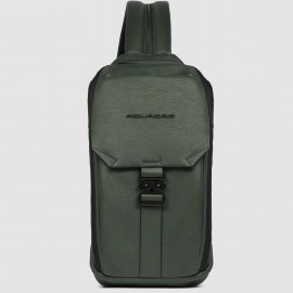 Монорюкзак Piquadro Than (S135) Green CA6616S135_VE