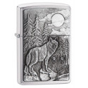 Запальничка Zippo Classic Timberwolves Brushed Chrome 20855