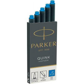 Картриджі Parker Quink /5шт. син. змивані блістер 11 416WBL