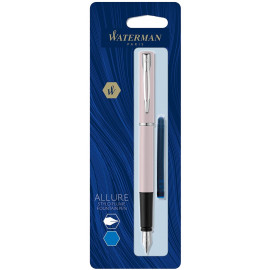 Ручка перьевая Waterman ALLURE Pastel Pink CT FP F блистер 13 316b