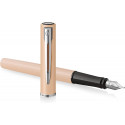Ручка перьевая Waterman ALLURE Pastel Orange CT FP F + Картриджи Mini блистер 13 320b2