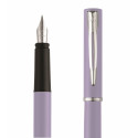 Ручка перова Waterman ALLURE Pastel Purple CT FP F блістер 13 319b