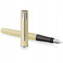 Ручка перова Waterman ALLURE Pastel Yellow CT FP F + Картриджі Mini блістер 13 318b2