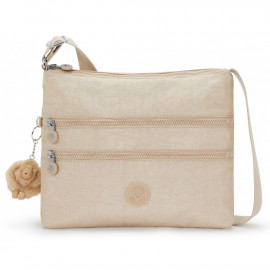 Женская сумка Kipling ALVAR Sparkled Beige (5DV) K12472_5DV