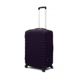 Чохол Coverbag неопрен на валізу M баклажан Висота 55-65см CvN0108M