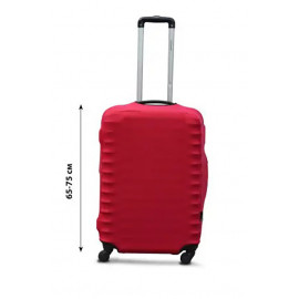 Чохол Coverbag поліестер на валізу L червоний Висота 65-80см CvP0207L