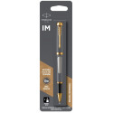 Ручка-ролер Parker IM Brushed Metal GT RB блістер 22 226 Ручка-ролер Parker IM Brushed Metal GT RB блістер 22 226