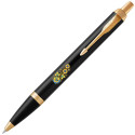 Ручка шариковая Parker IM UKRAINE Black GT BP Цветы 22032_T1050u