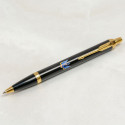 Ручка шариковая Parker IM UKRAINE Black GT BP Трезубец-ласточка 22032_T1230u