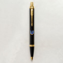 Ручка шариковая Parker IM UKRAINE Black GT BP Трезубец-ласточка 22032_T1230u