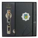 Набор Parker IM SPECIAL Black GT BP Эмблема МВД (шариковая ручка + блокнот Parker)