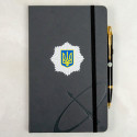 Набор Parker IM SPECIAL Black GT BP Эмблема МВД (шариковая ручка + блокнот Parker)