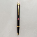 Ручка шариковая Parker IM ARMY Black GT BP Эмблема ВСУ 22032_W0010u