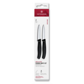 Набір ножів для чищення овочів Victorinox Swiss Classic 2 ножа чорн 6.7693.2