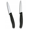 Набір ножів для чищення овочів Victorinox Swiss Classic 2 ножа чорн 6.7693.2
