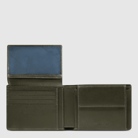Портмоне Piquadro Philip (W136) Green PU1392W136R_VE