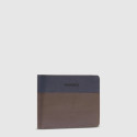 Портмоне Piquadro Harper (AP) Blue-Dark Brown PU257APR_BLUTM