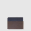 Портмоне Piquadro Harper (AP) Blue-Dark Brown PU257APR_BLUTM