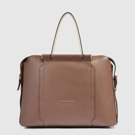Женская сумка Piquadro Circle (W92) Brown-Beige CA4577W92_MBE