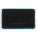 Затискач для грошей Piquadro Blue Square (B2) Black PP4857B2-N