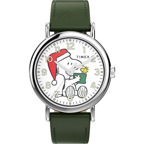 Мужские часы Timex PEANUTS Weekender Holiday Tx2y12400
