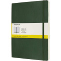 Записная книжка Moleskine Classic большая / Клеточка Миртовый Зеленый Мягкий QP622K15