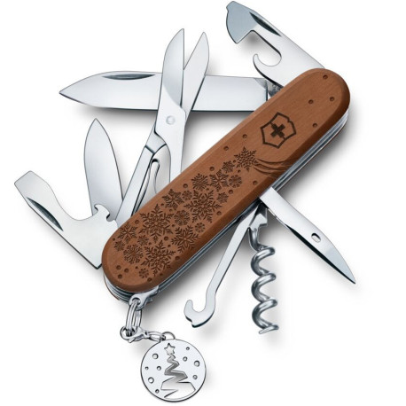 Складной нож Victorinox CLIMBER WOOD 1.3701.63E1