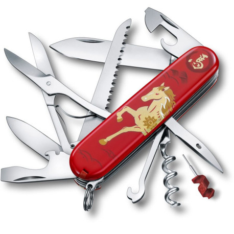 Складной нож Victorinox HUNTSMAN 1.3714.E15