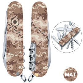 Складаний ніж Victorinox CLIMBER ARMY Піксель пісочний 1.3703.7.W3944p