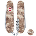 Складной нож Victorinox HUNTSMAN ARMY Пиксель песочный с крас. Лого 1.3713.7.W3945p