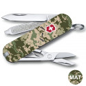 Складаний ніж Victorinox CLASSIC SD ARMY Піксель з черв. Лого 0.6223.3.W3941pw