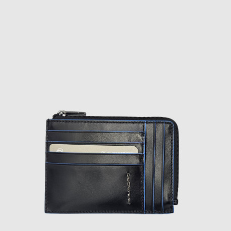 Кредитниця Piquadro Blue Square (B2) Black PU1243B2R-N