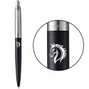 Ручка шариковая Parker JOTTER ZODIAC Bond Street Black CT BP Огненный конь 16232_Z501w