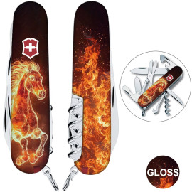 Складаний ніж Victorinox CLIMBER ZODIAC Вогняний кінь 1.3703.Z5210pk