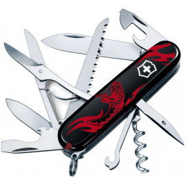 Складаний ніж Victorinox HUNTSMAN ZODIAC Вражаюча змія 1.3713.3.Z4351u
