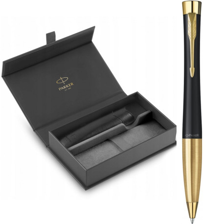 Набор Parker URBAN Muted Black GT BP (шариковая ручка + чехол)