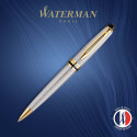 Набор Waterman EXPERT Stainless Steel GT BP (шариковая ручка + чехол)