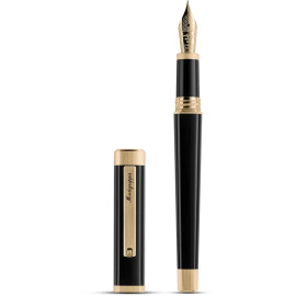 Ручка перьевая Montegrappa Quattro Yellow Gold IP ISZ4I24Y