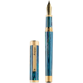 Ручка перьевая Montegrappa Zen Zero Capri Yellow Gold IP ISZEI2IY_G9_001