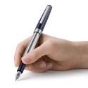 Ручка перьевая Montegrappa Armonia Duetto Dark Blue CT FP F ISA1M2AD