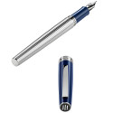 Ручка перьевая Montegrappa Armonia Duetto Dark Blue CT FP F ISA1M2AD