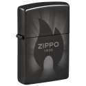 Запальничка Zippo Classic Radiant Zippo Design High Polish Black 46175