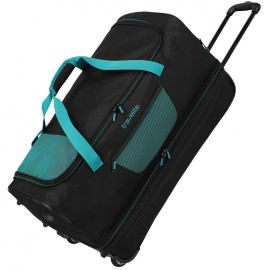 Дорожная сумка на колесах Travelite Basics Black-Petrol TL9000276-02