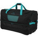 Дорожная сумка на колесах Travelite Basics Black-Petrol TL9000276-02
