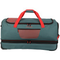 Дорожная сумка на колесах Travelite Basics Green-Orange TL9000276-82