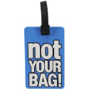 Адресна бирка Travelite Accessories Travelite Blue Not Your Bag TL000015-921
