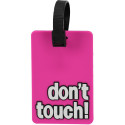 Адресна бирка Travelite Accessories Travelite Pink Don't Touch TL000015-924