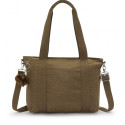 Женская сумка Kipling ASSENI S Smooth Khaki (1NA) KI4400_1NA